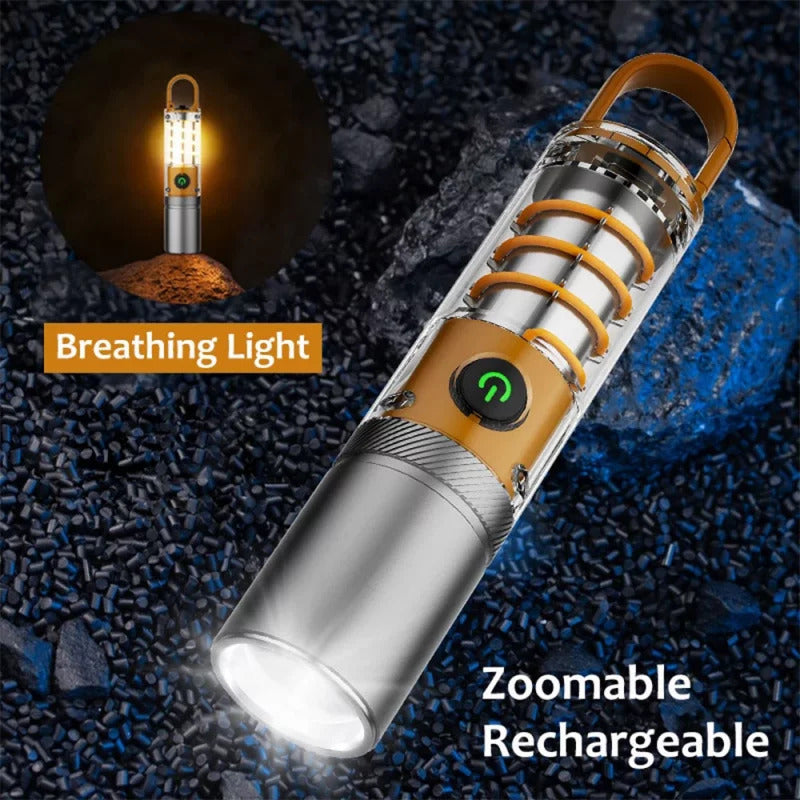 X-10 Rechargeable Camping Flashlight 