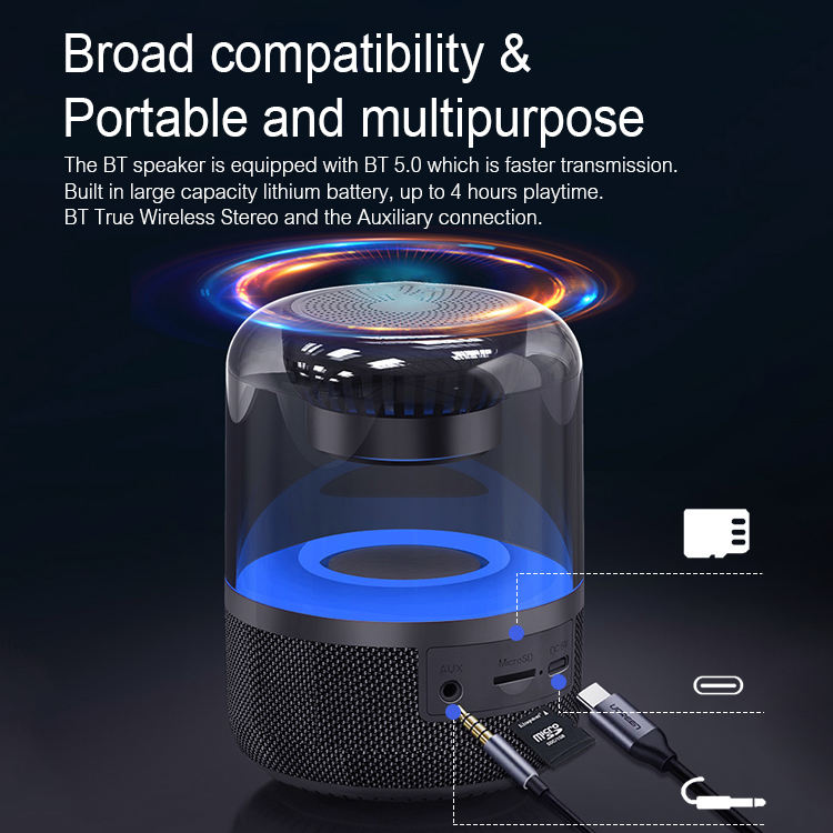 Z5 RGB MINI Portable Wireless Bluetooth Speaker